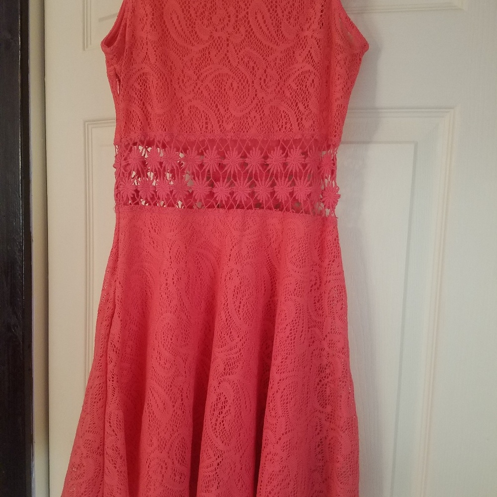 Orange dress